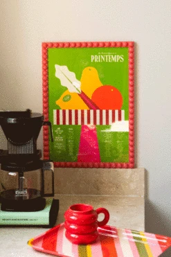 SET DE 4 AFFICHES A3 FRUITS & LÉGUMES DE SAISON