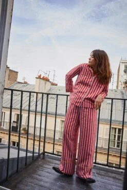 CHEMISE ROMEO RED & BLUE 10 CHEMISE ROMEO RED & BLUE -Make My Lemonade 7N5A5580