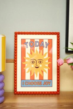 AFFICHE A3 TODAY I CHOOSE JOY