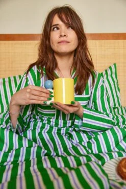 CHEMISE ROMEO GREEN & PURPLE -Make My Lemonade 7N5A6361