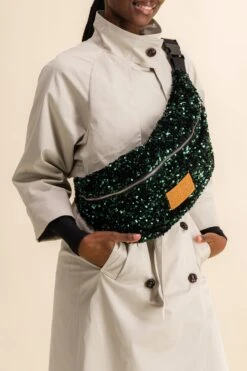 SAC BANANA SEQUINS VERTS -Make My Lemonade Banana Sequins Verts 1