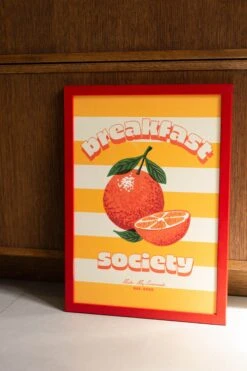 AFFICHE A3 "BREAKFAST SOCIETY" -Make My Lemonade DSC05002