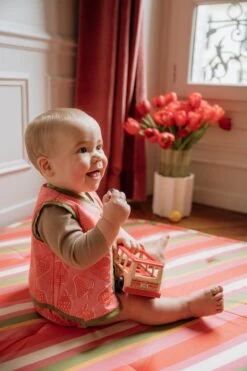 GILET KIDS BASILE MULTICO REVERSIBLE 18 GILET KIDS BASILE MULTICO REVERSIBLE -Make My Lemonade DSC 7797