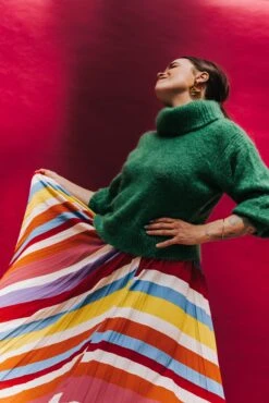 JUPE PAULA RAYURES MULTICO 12 JUPE PAULA RAYURES MULTICO -Make My Lemonade LaurenceRevol MML Permanents SEPT2023 414