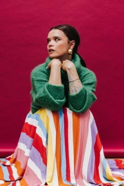 JUPE PAULA RAYURES MULTICO 13 JUPE PAULA RAYURES MULTICO -Make My Lemonade LaurenceRevol MML Permanents SEPT2023 422