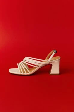 MULES LOULOU SNOW WHITE -Make My Lemonade MAKEMYLEMONADE 060324 0069 GRAIN