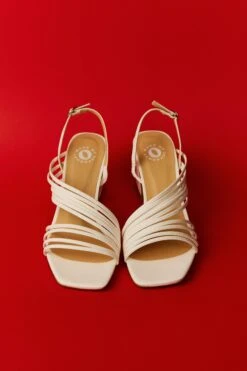 MULES LOULOU SNOW WHITE