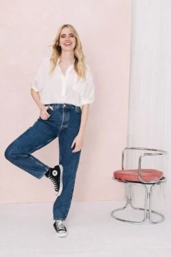 JEAN MATHILDA MEDIUM BLUE 11 JEAN MATHILDA MEDIUM BLUE -Make My Lemonade MML Lespermanents0041