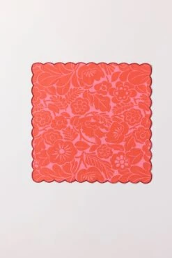 LOT DE 2 SERVIETTES KATE ANEMONE PINK -Make My Lemonade MML3002249479