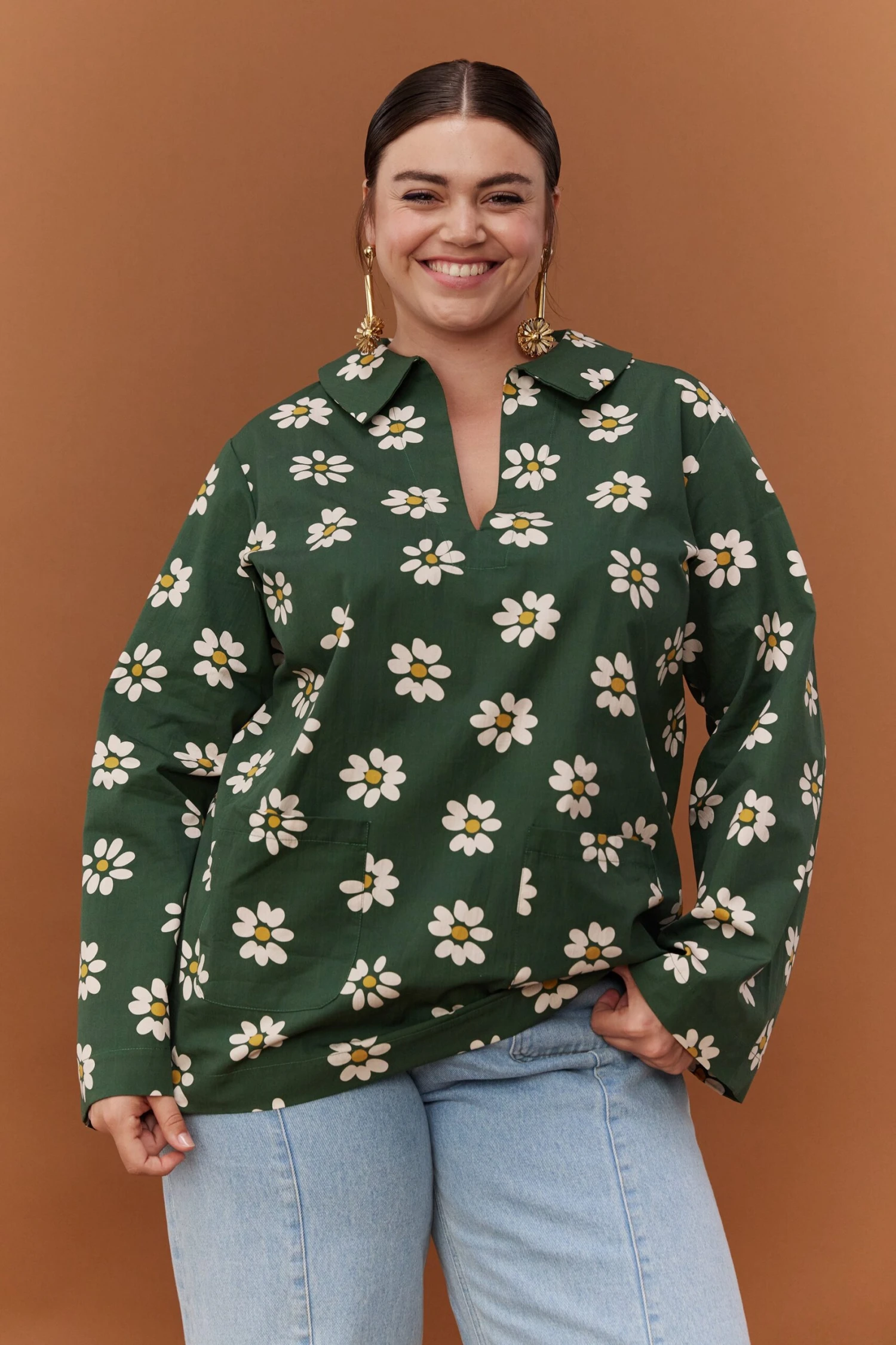 TOP LIBERTE GREEN DAISY 3 TOP LIBERTE GREEN DAISY