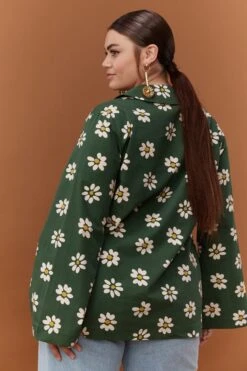 TOP LIBERTE GREEN DAISY 12 TOP LIBERTE GREEN DAISY -Make My Lemonade MML 010823 LOOKBOOK 1542