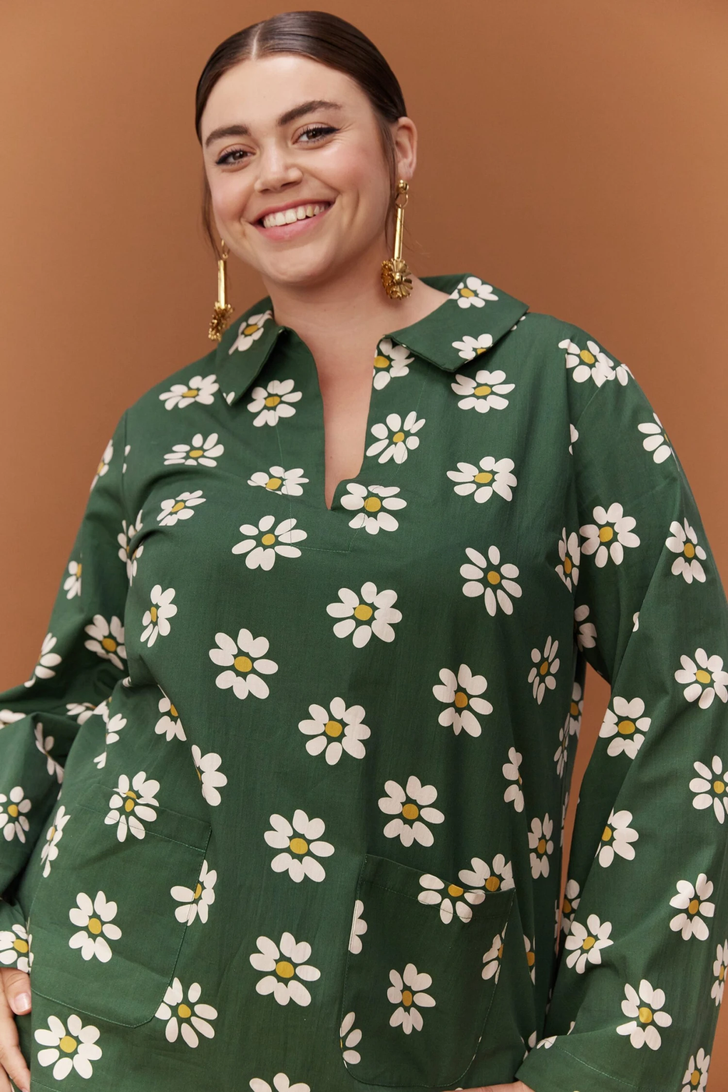 TOP LIBERTE GREEN DAISY 4 TOP LIBERTE GREEN DAISY – Image 2