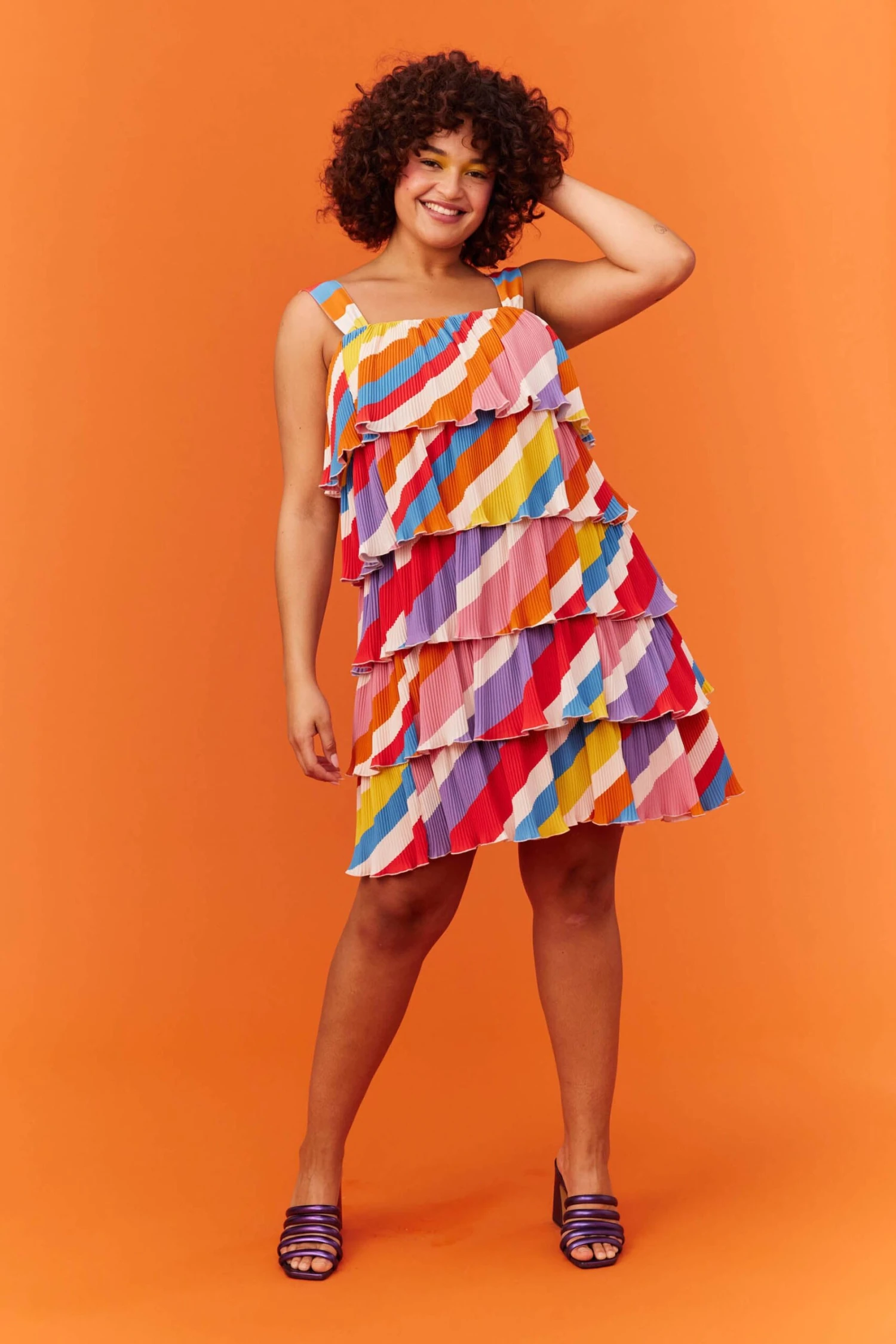 ROBE LISE RAYURES MULTI 8 ROBE LISE RAYURES MULTI – Image 6