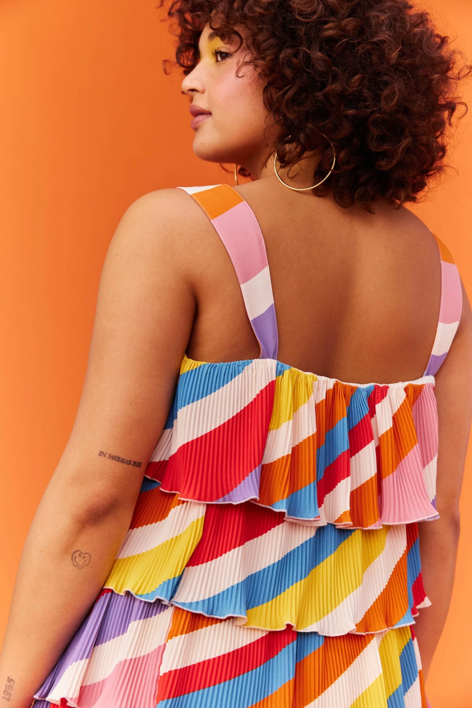 ROBE LISE RAYURES MULTI 9 ROBE LISE RAYURES MULTI – Image 7