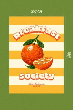AFFICHE A3 "BREAKFAST SOCIETY" -Make My Lemonade Mock upA3 BreakfastSociety 1 438276c4 8c4b 4912 8bcf 1358d93cf82f