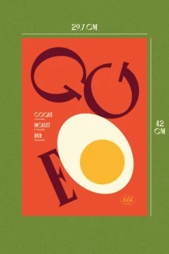 AFFICHE A3 EGG -Make My Lemonade Mock upA3 EGG 1