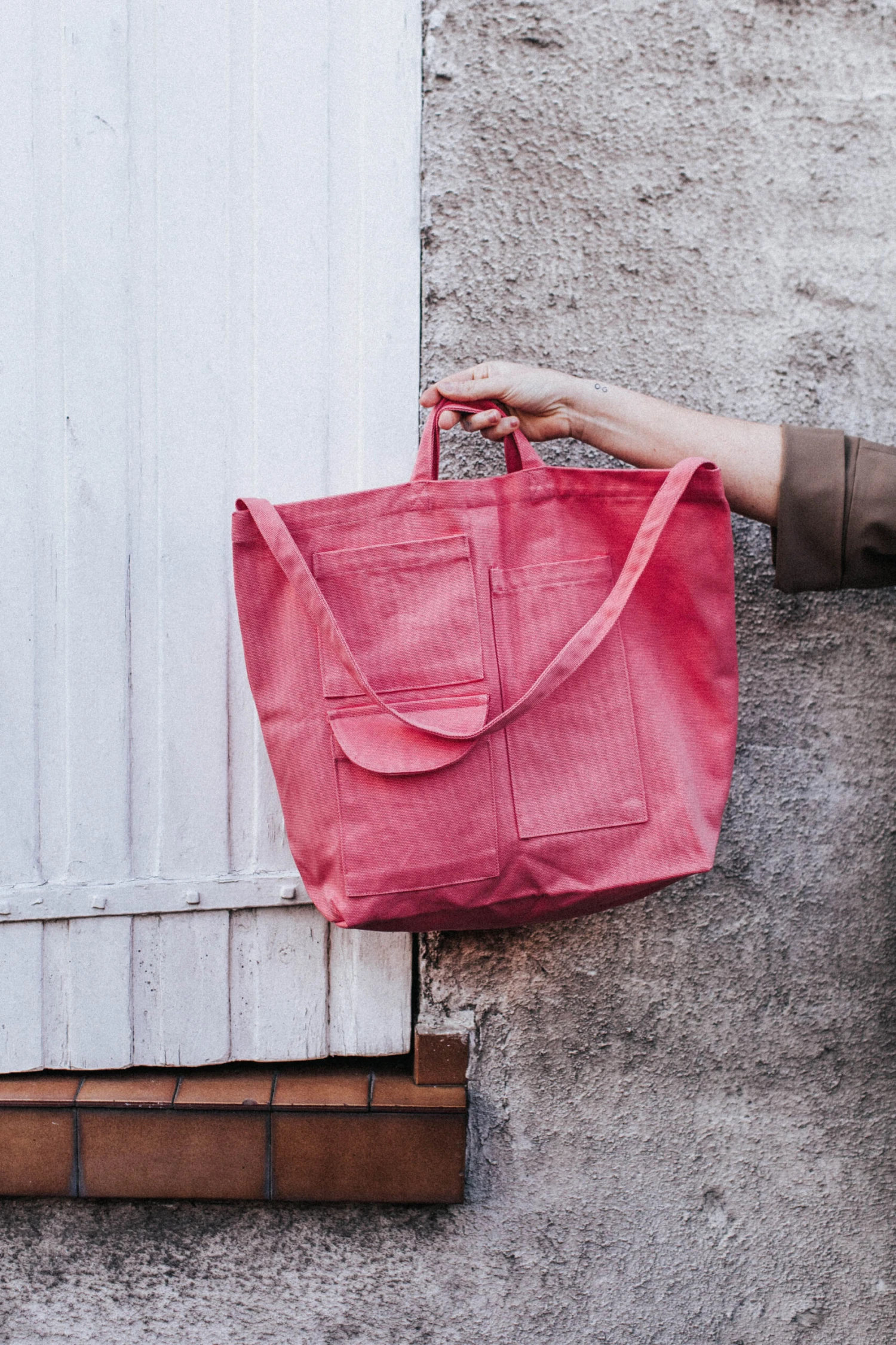 SAC CABAS SUZETTE ROSE 4 SAC CABAS SUZETTE ROSE â Image 2