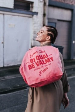 SAC CABAS SUZETTE ROSE 9 SAC CABAS SUZETTE ROSE -Make My Lemonade PER Suzette Rose 6