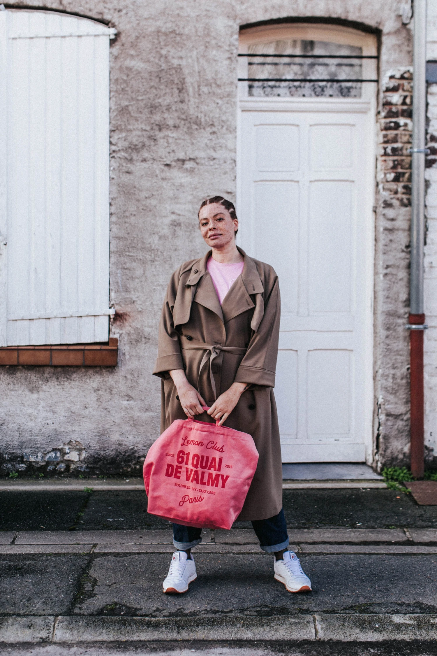 SAC CABAS SUZETTE ROSE 5 SAC CABAS SUZETTE ROSE â Image 3