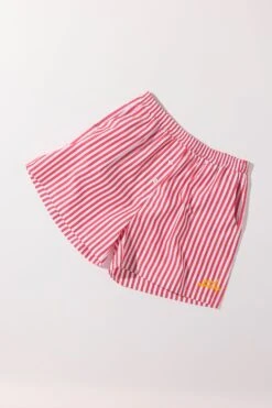 SHORT LUIS MINI RED STRIPE -Make My Lemonade Short Luis