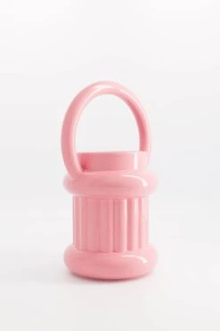 VASE OLIVER PINK -Make My Lemonade Vase Oliver Pink 3